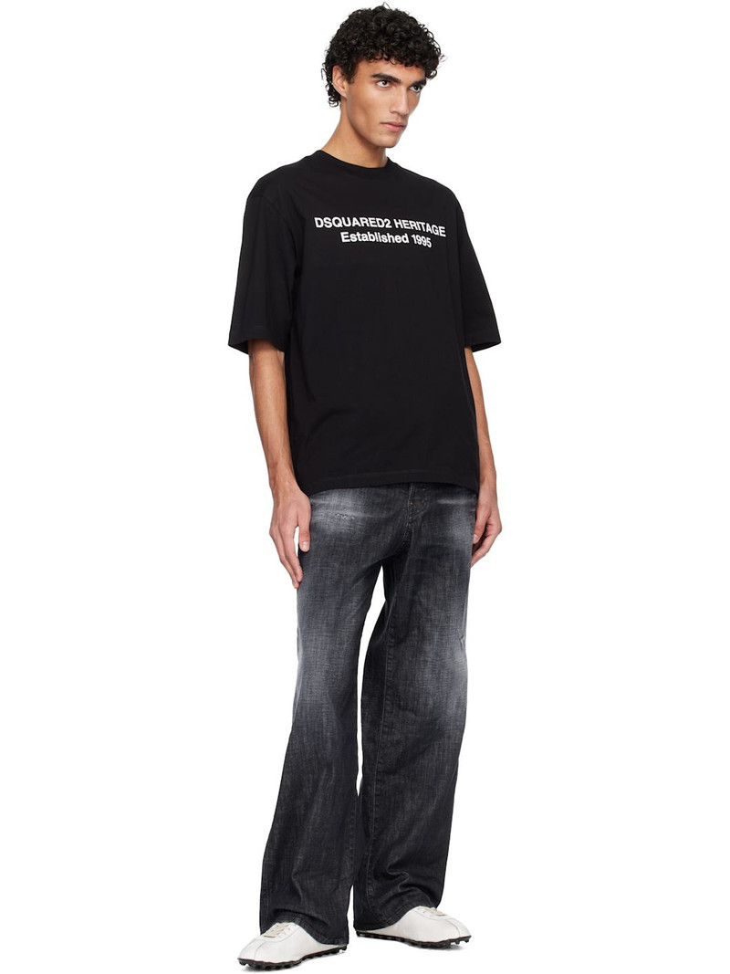 DSQUARED2 Black Loose Jeans outlook