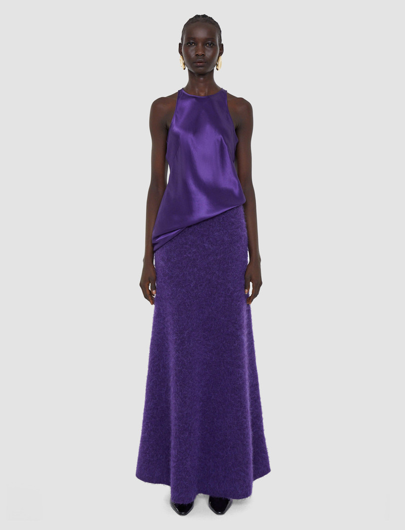 JOSEPH Mairie Brushed Alpaca Skirt outlook