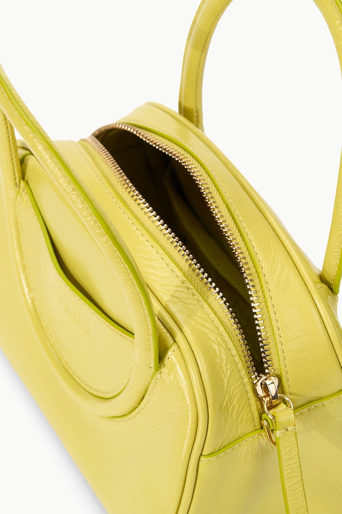 STAUD MAUDE MINI BOWLER BAG PEAR - 7