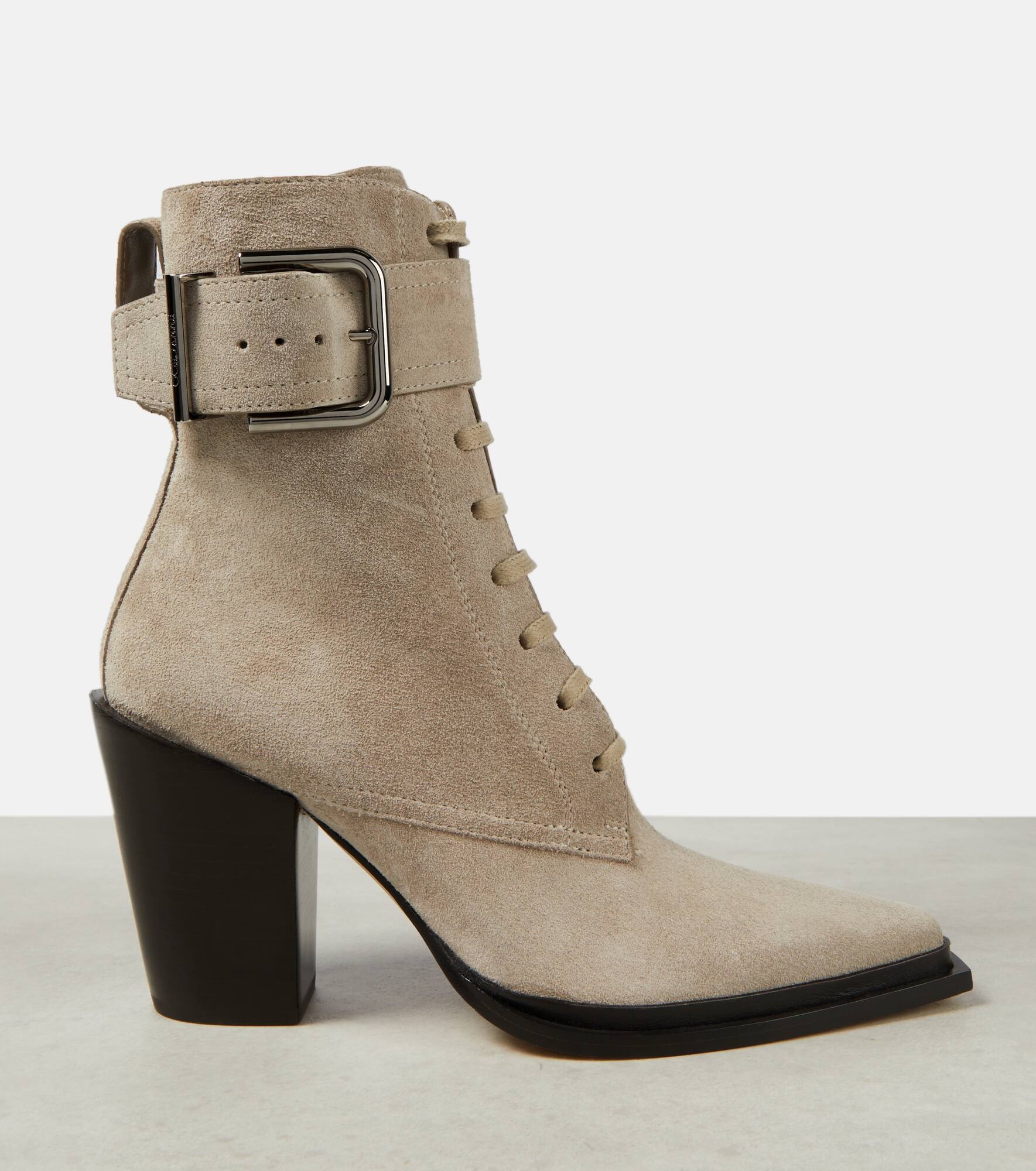 Myos 80 suede lace-up boots - 6