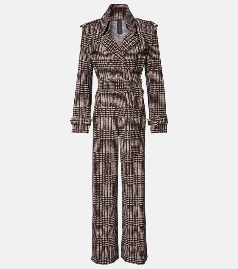 Prince of Wales check jumpsuit 1