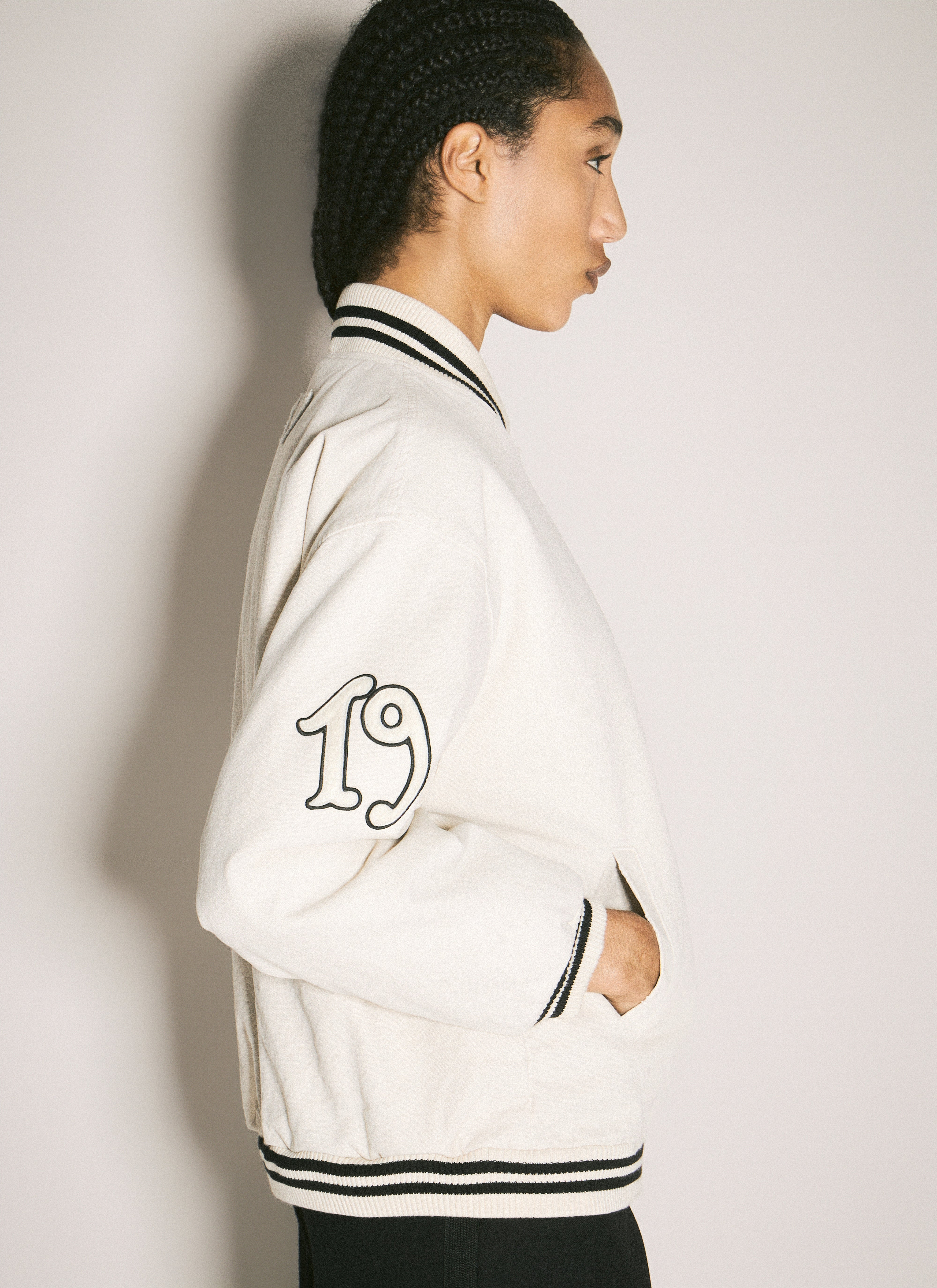 Prada Women Canvas Bomber Jacket - 4