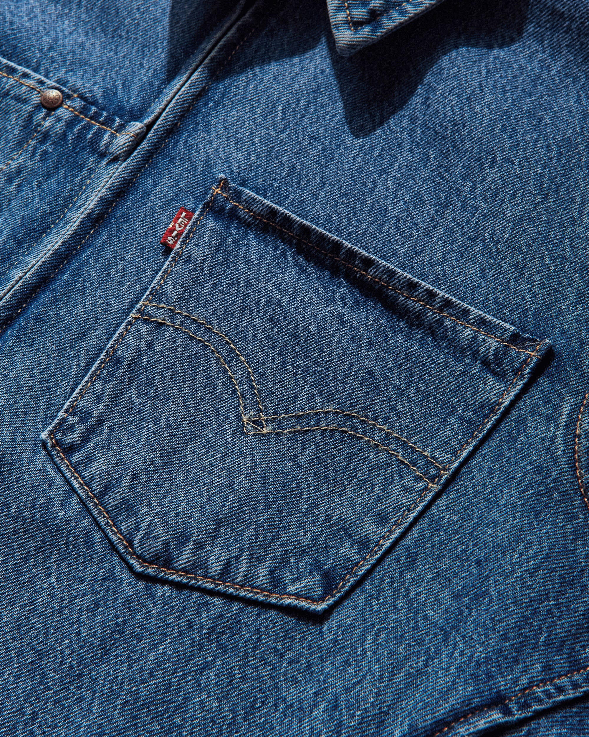 Men's Twist Trucker Jacket Blue - 3