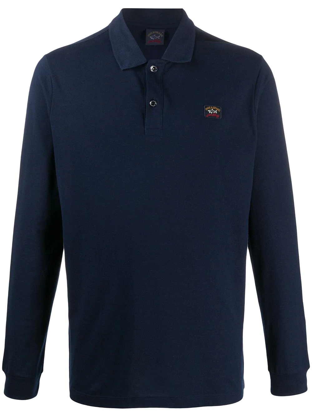 long sleeve polo shirt - 1