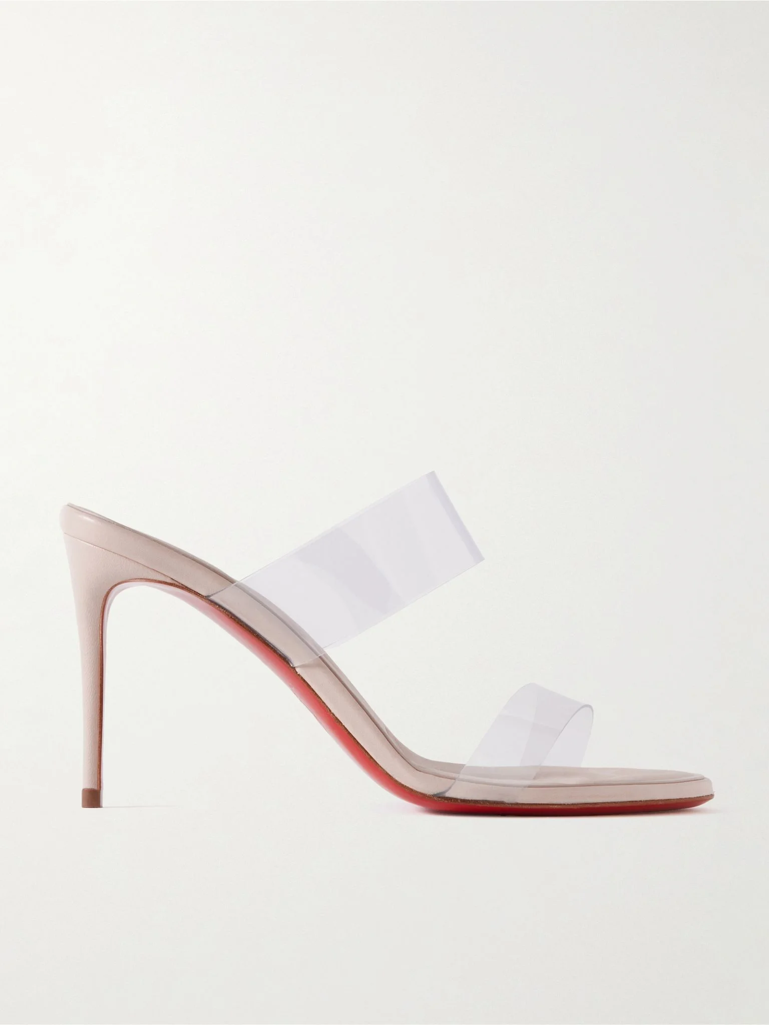 Just Loubi 85 PVC mules Off-white - 1