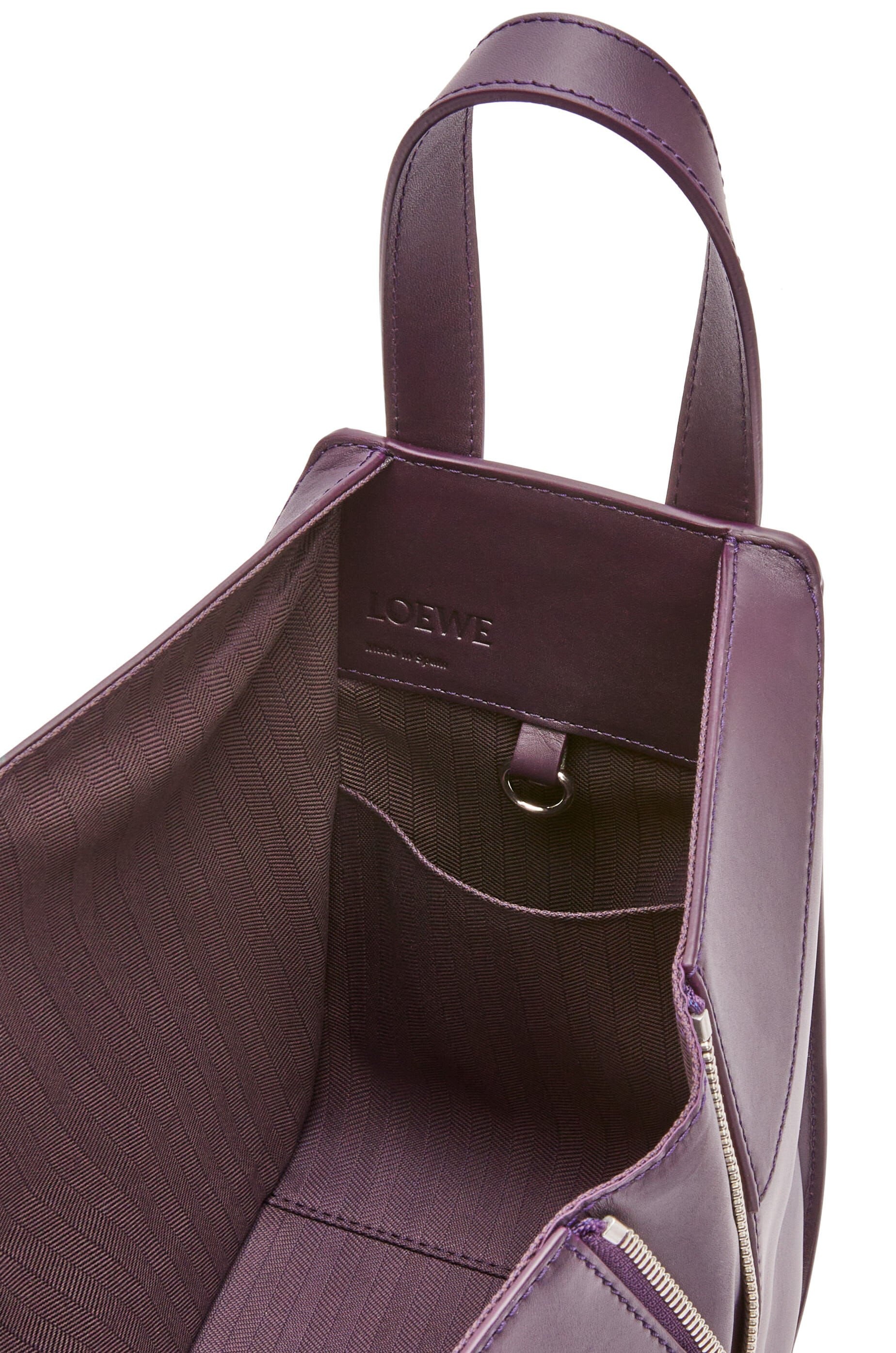 Compact Hammock bag in satin calfskin - 8