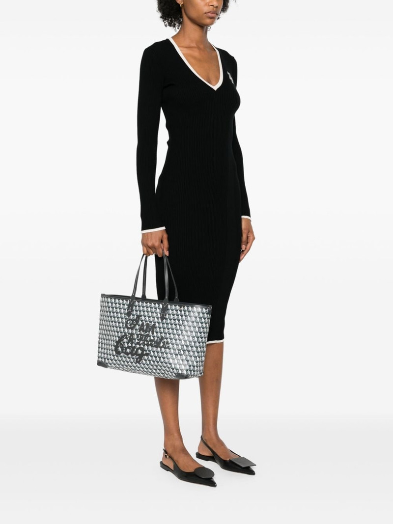 Anya Hindmarch small I Am A Plastic Bag tote bag outlook