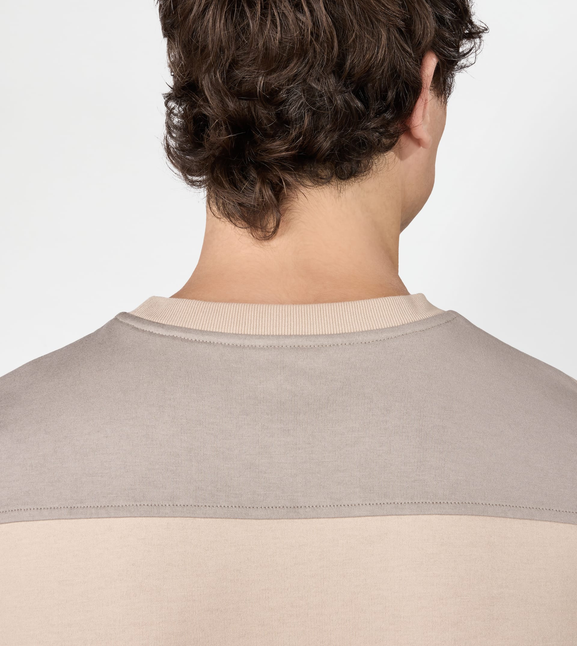 T-SHIRT IN JERSEY - OFF WHITE - 5