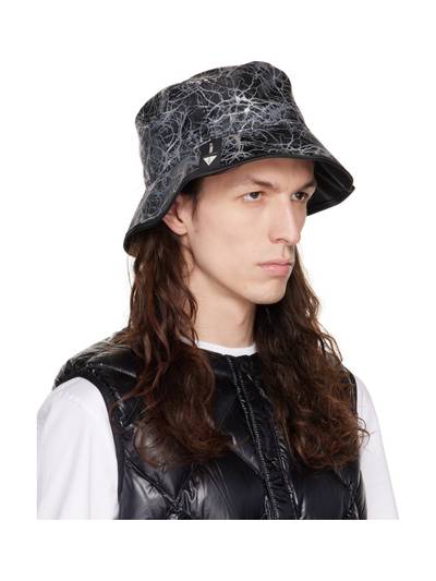 adidas Originals Black & Gray And Wander Edition Reversible Bucket Hat outlook