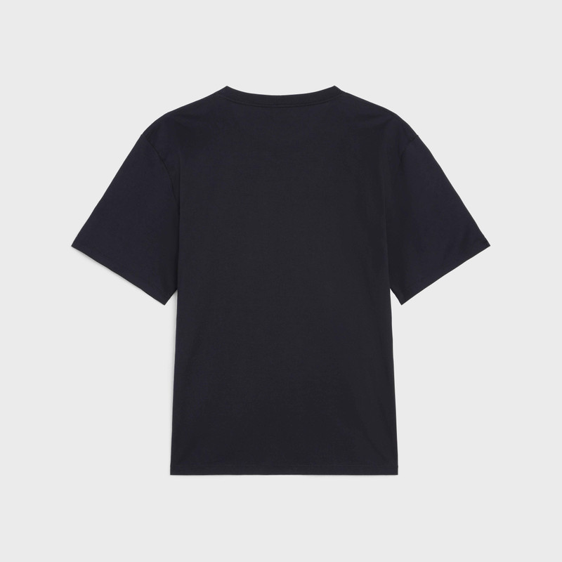 CELINE OVERSIZED TRIOMPHE T-SHIRT IN COTTON JERSEY outlook