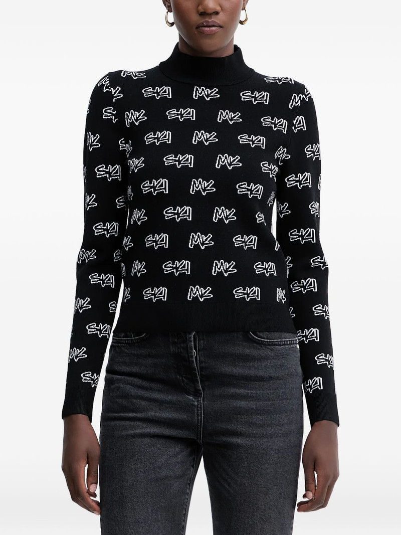 mock-neck sweater 1