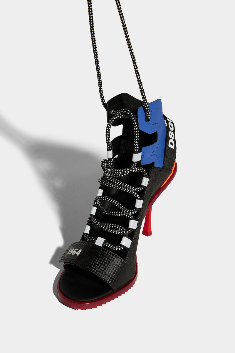 TECHNO HIKING HEELED SANDALS 5