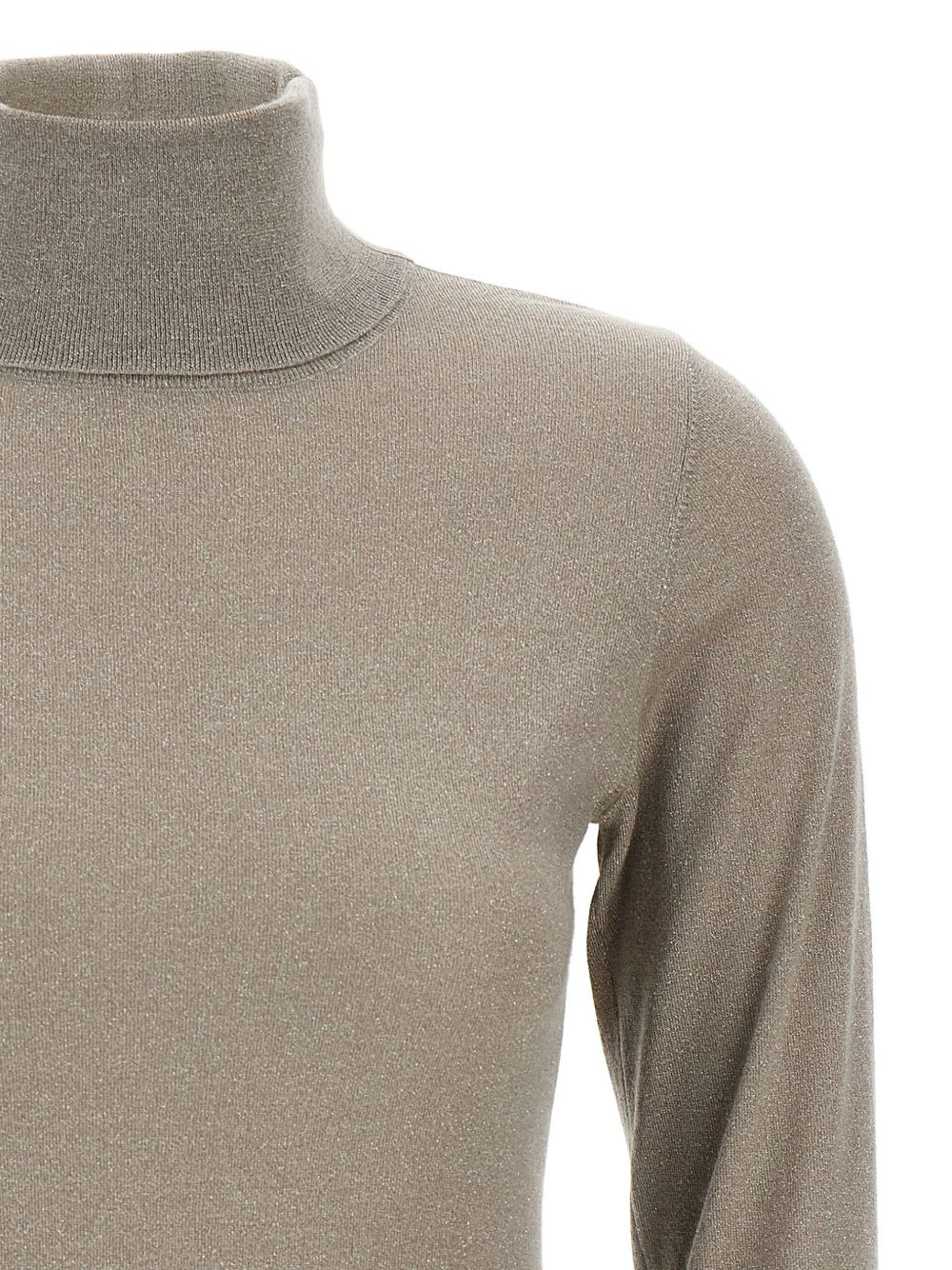 Brunello Cucinelli Women Cashmere Turtle-Neck Sweater - 3
