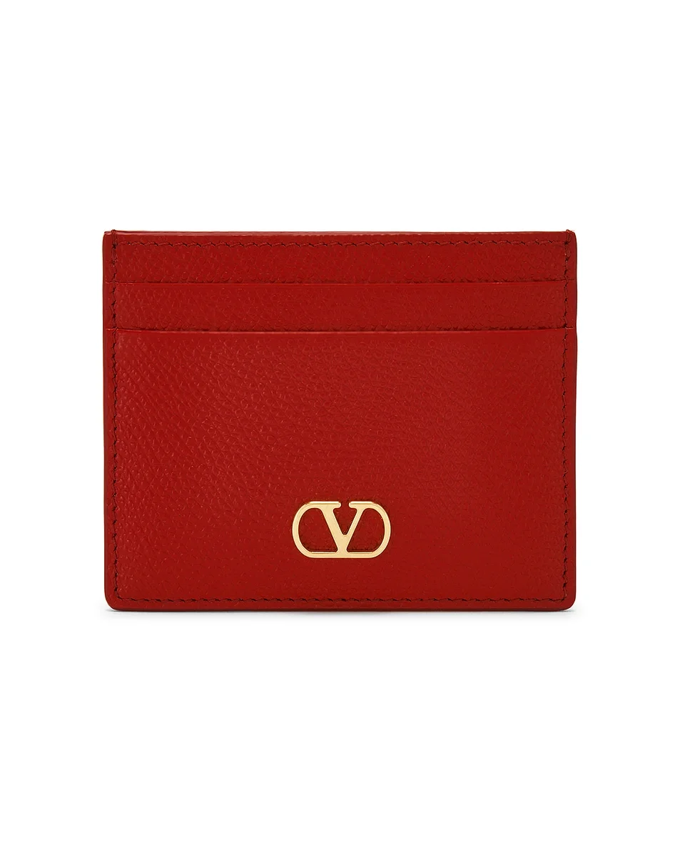 V Logo Signature Card Holder - 1