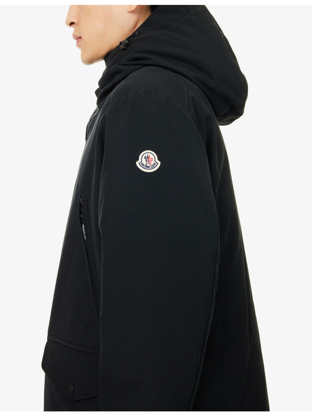 Livradois Logo-Patch Down Parka Jacket - 5