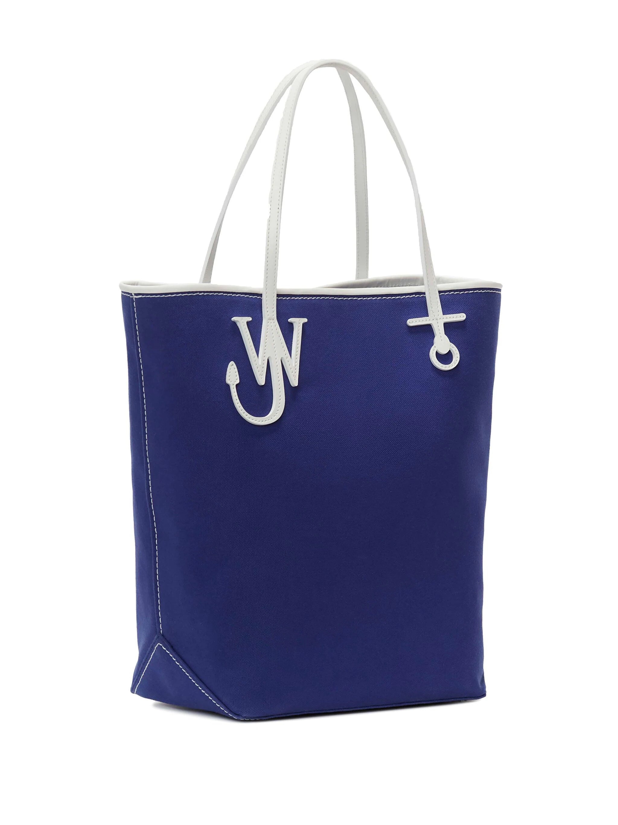 Tall Anchor Canvas Tote Bag - 3