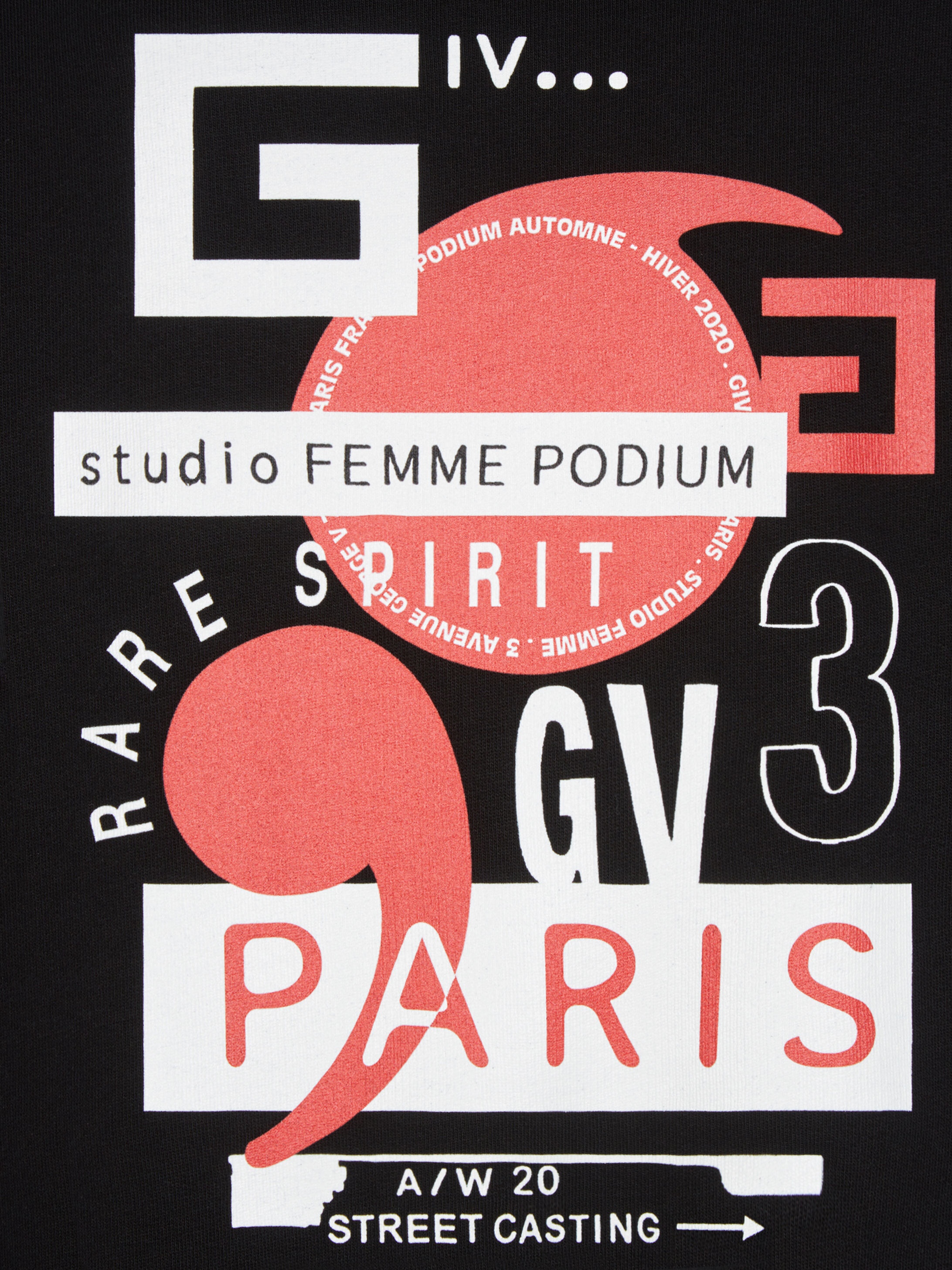 GIVENCHY PARIS printed hoodie - 6