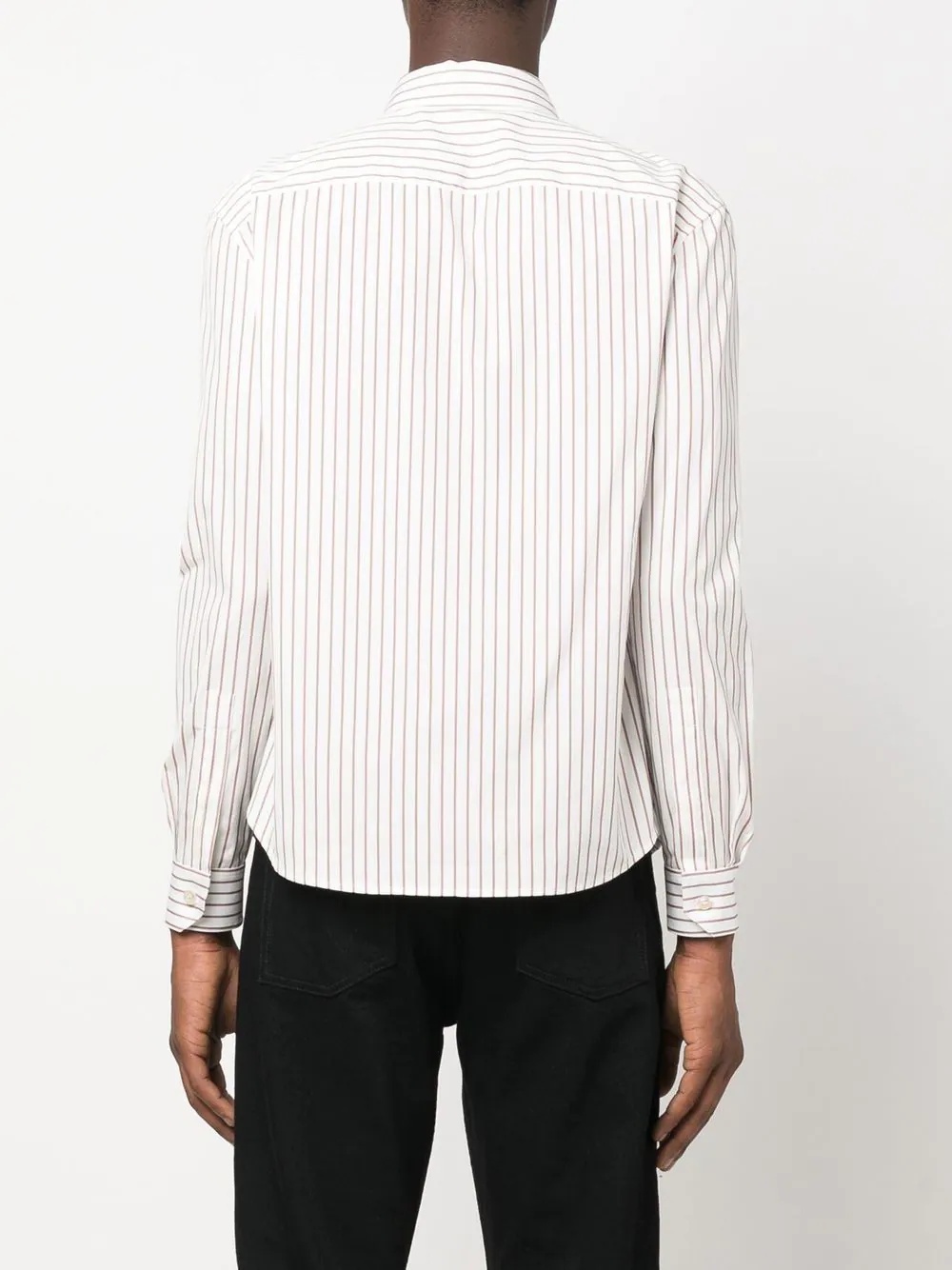 striped long-sleeve shirt - 4