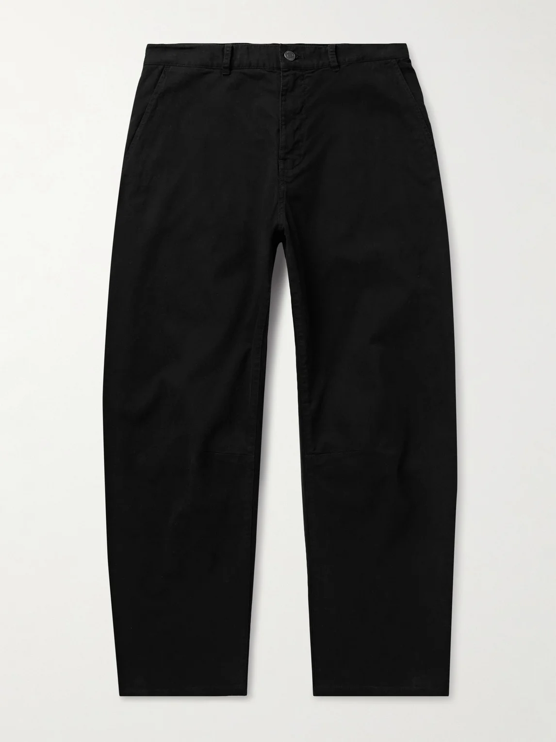 Carpenter Straight-Leg Cropped Cotton-Blend Twill Trousers - 1
