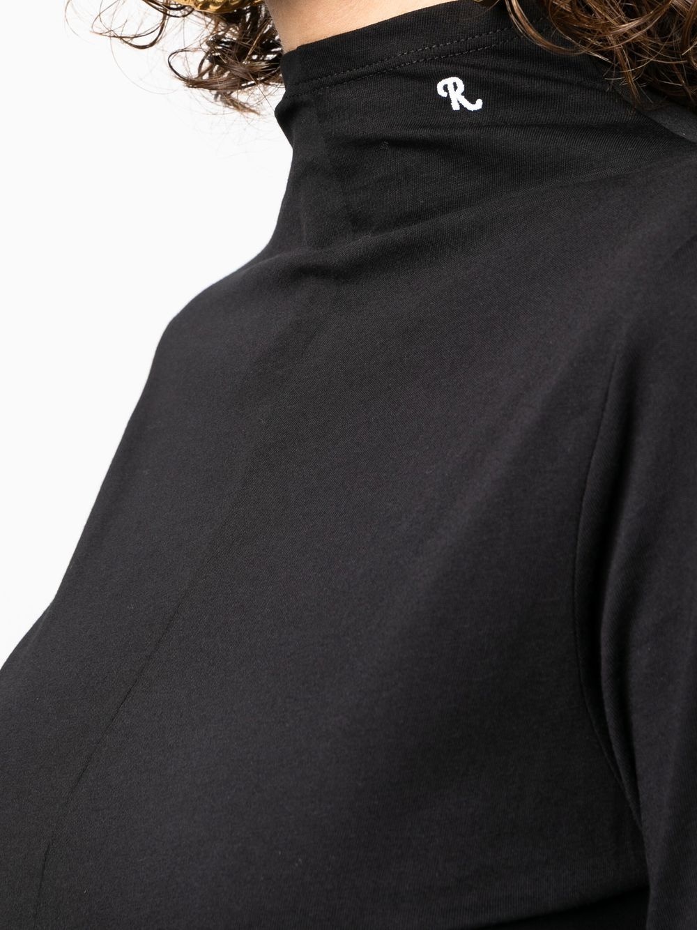 Funnel neck logo jumpsuit - 5