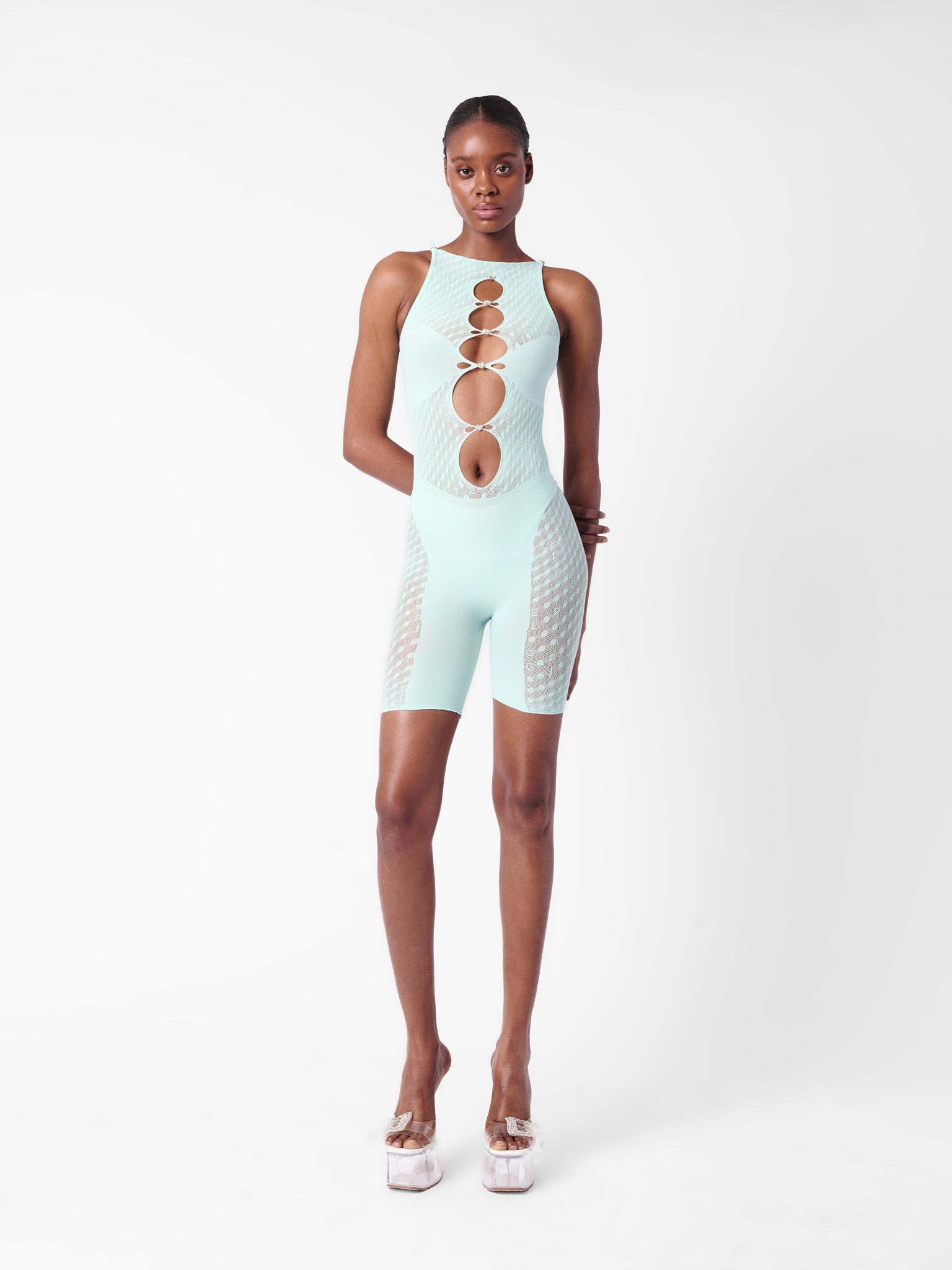 JETTA JUMPSUIT IN SOFT TURQUOISE - 8