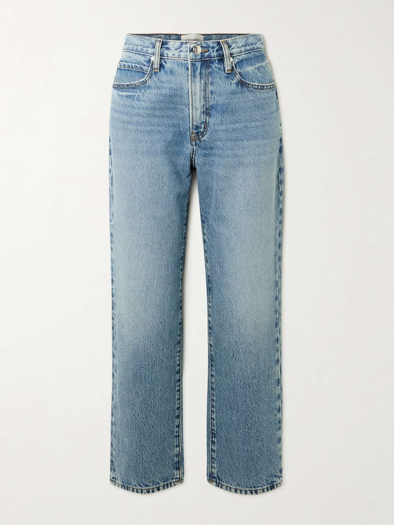 The Hang high-rise straight-leg jeans Mid denim - 1