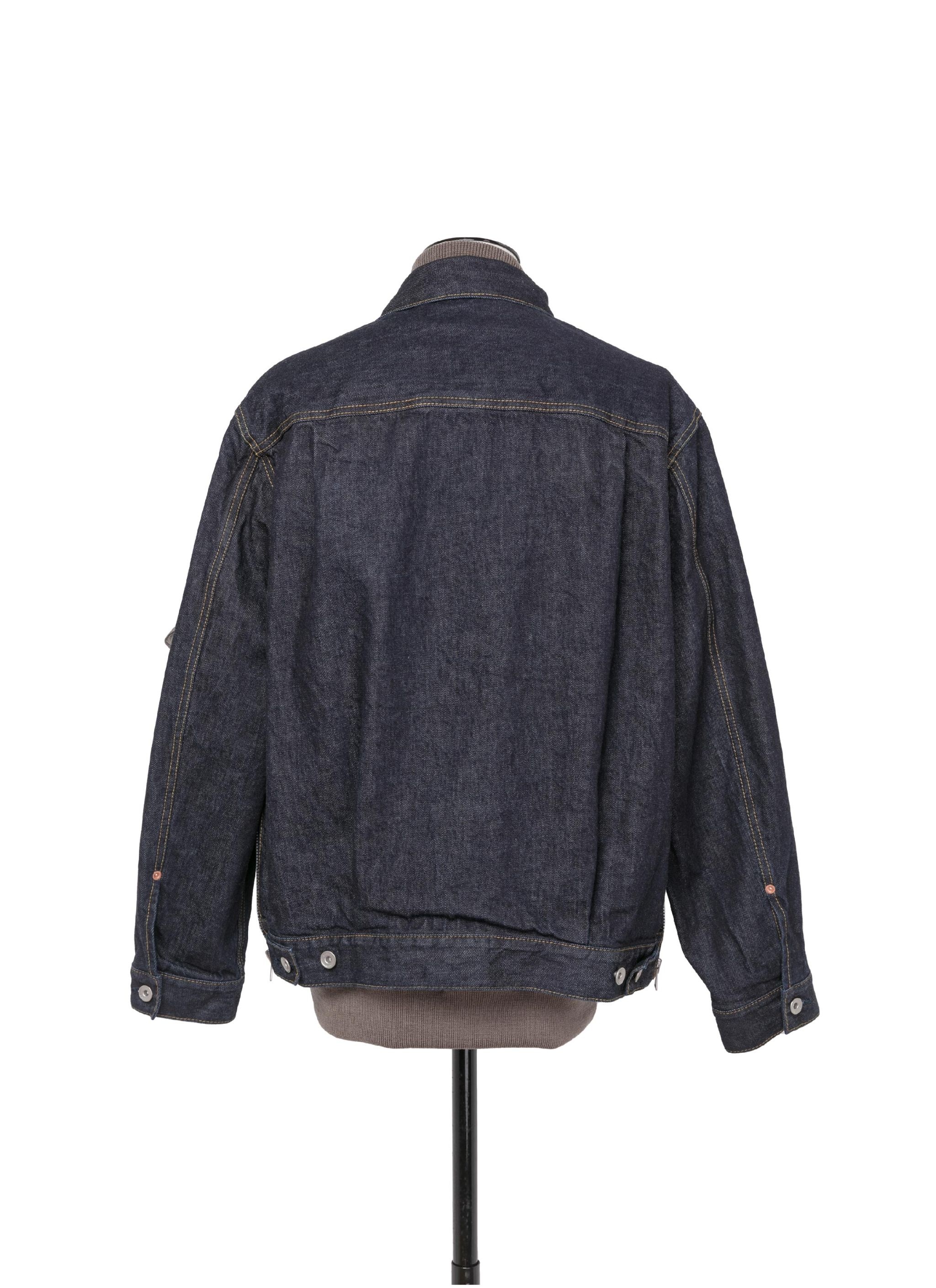 Denim Blouson - 4