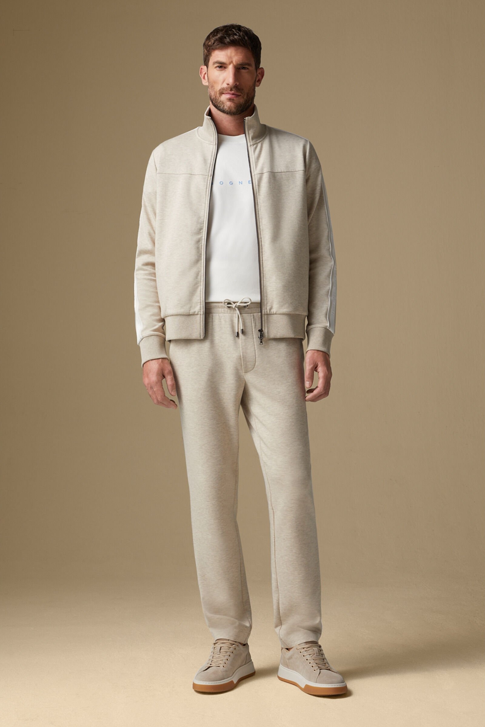 Jose sweatpants in Beige - 4