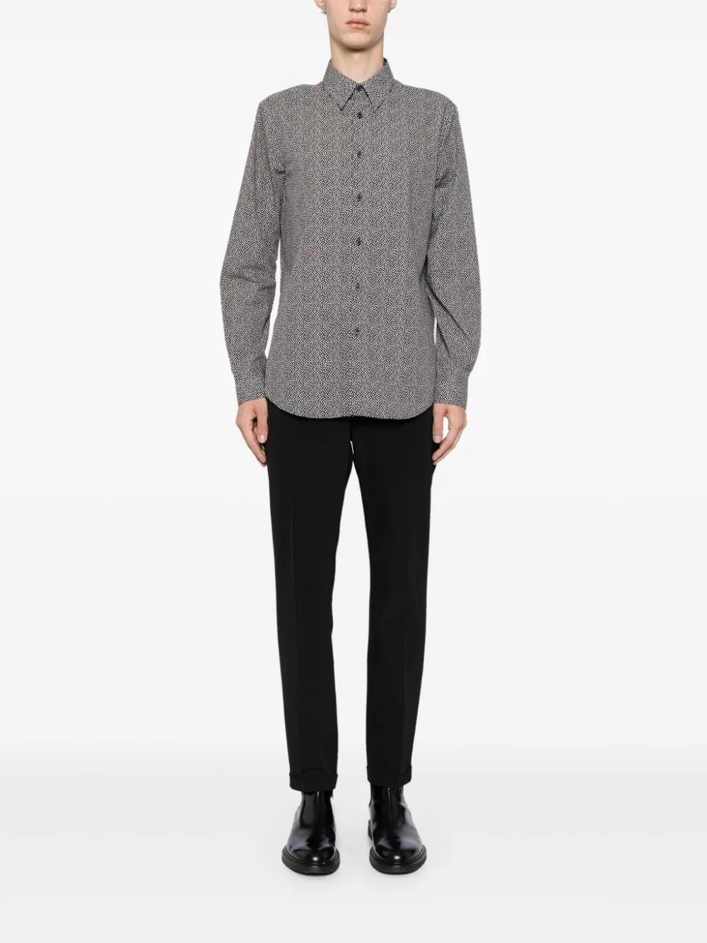 POLKA DOT COTTON SHIRT - 2