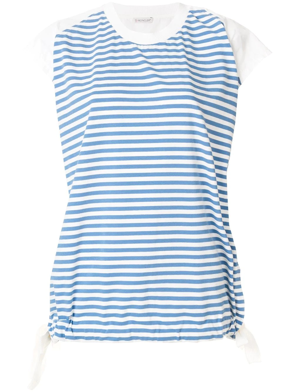 striped short-sleeve top - 1