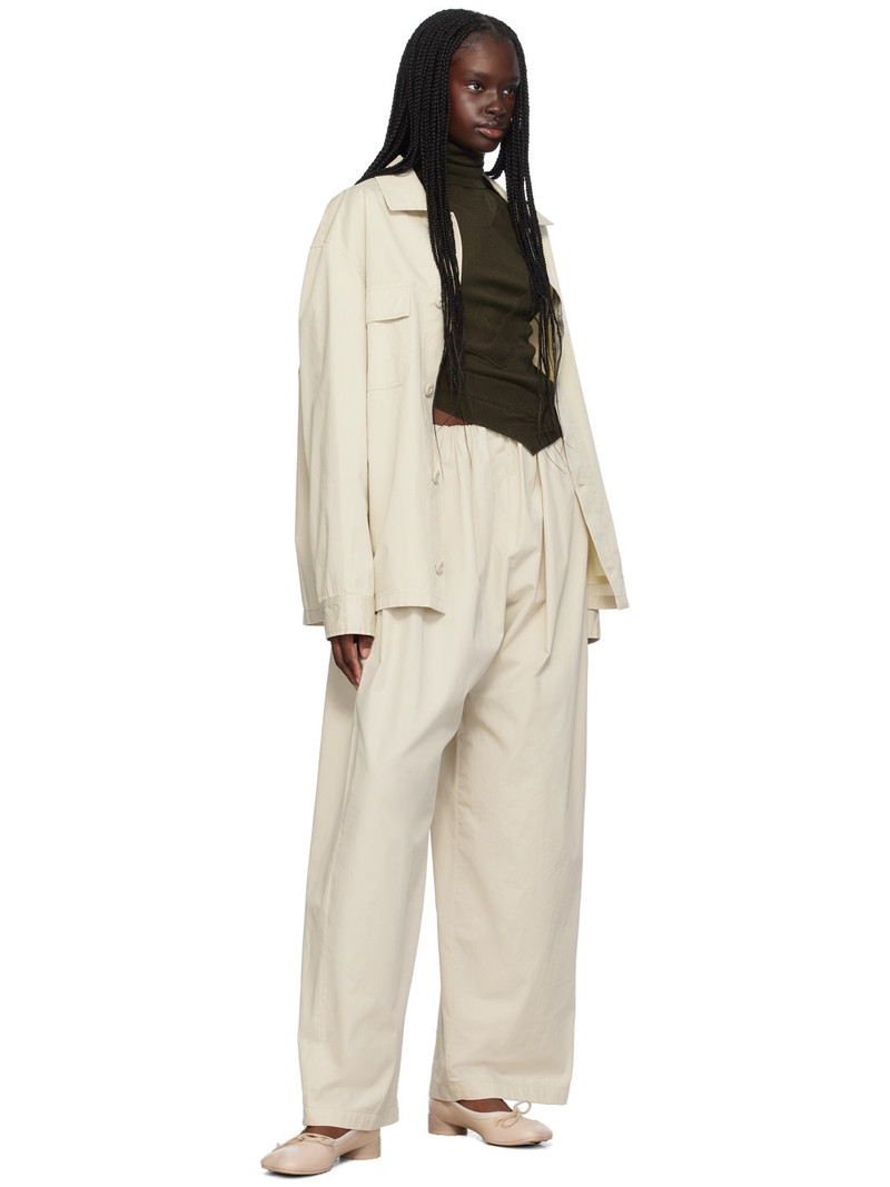 MM6 Maison Margiela Off-White Paneled Jacket outlook