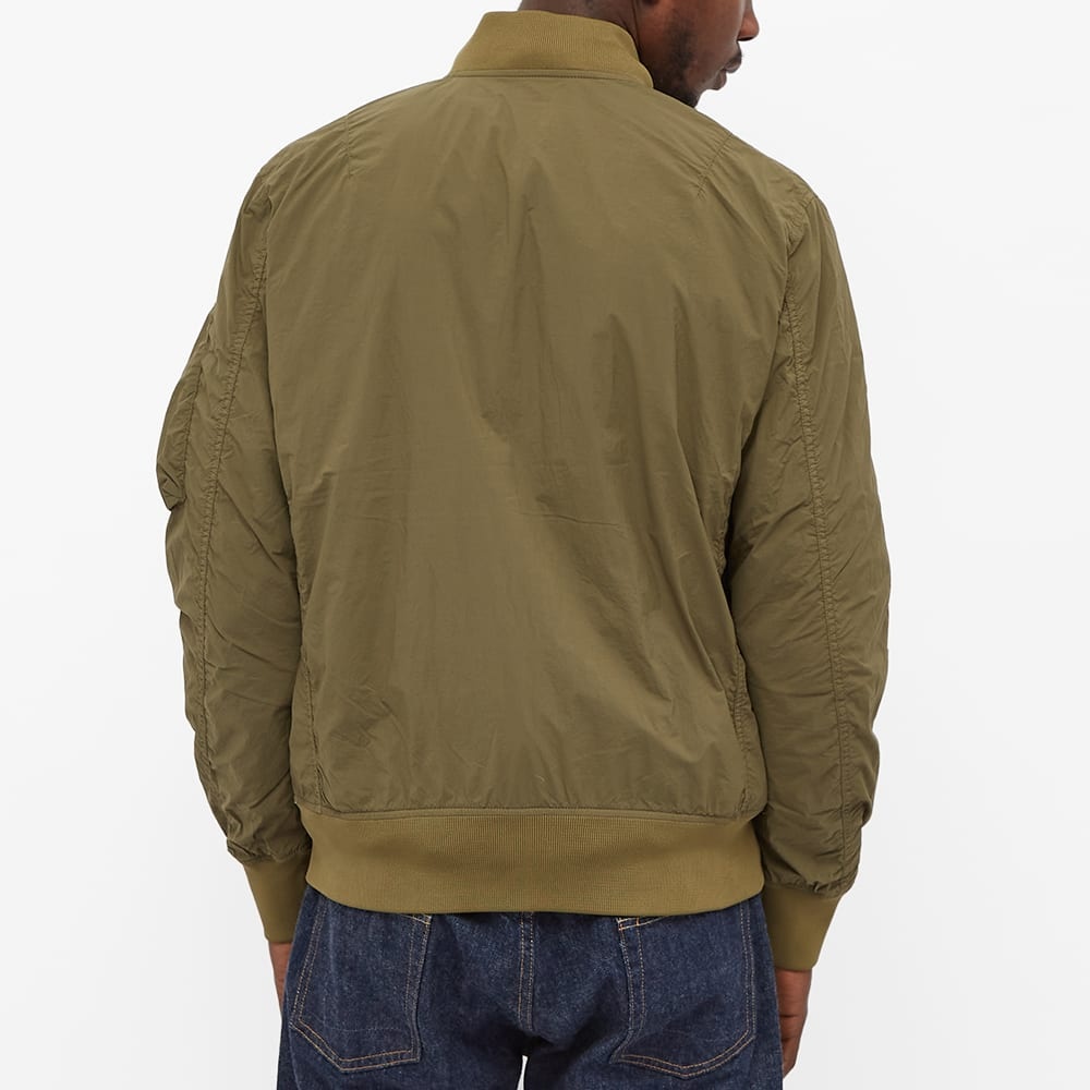 Ten C Garment Dyed Nylon Bomber - 6