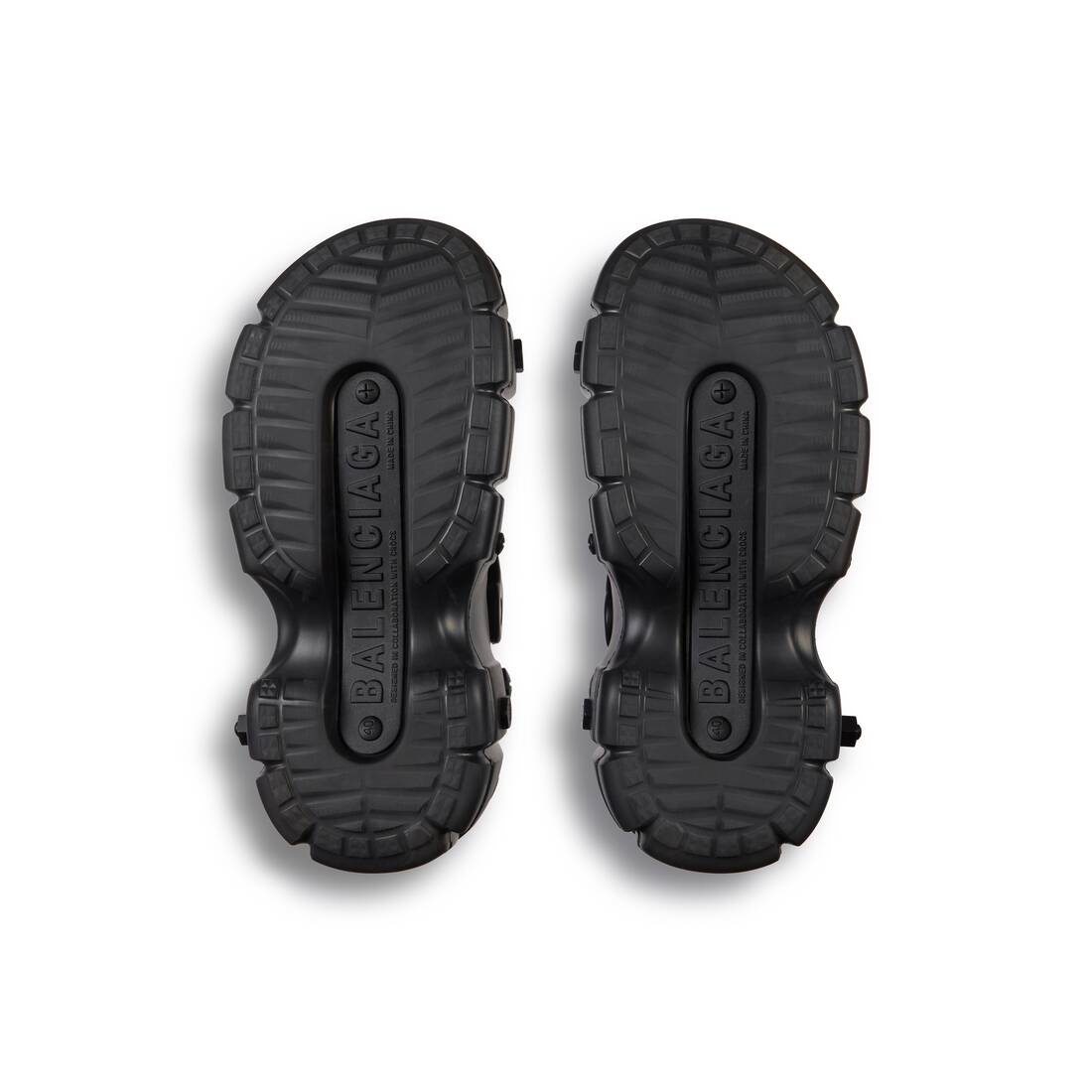 Men's Hardcrocs™ Mule in Black - 7
