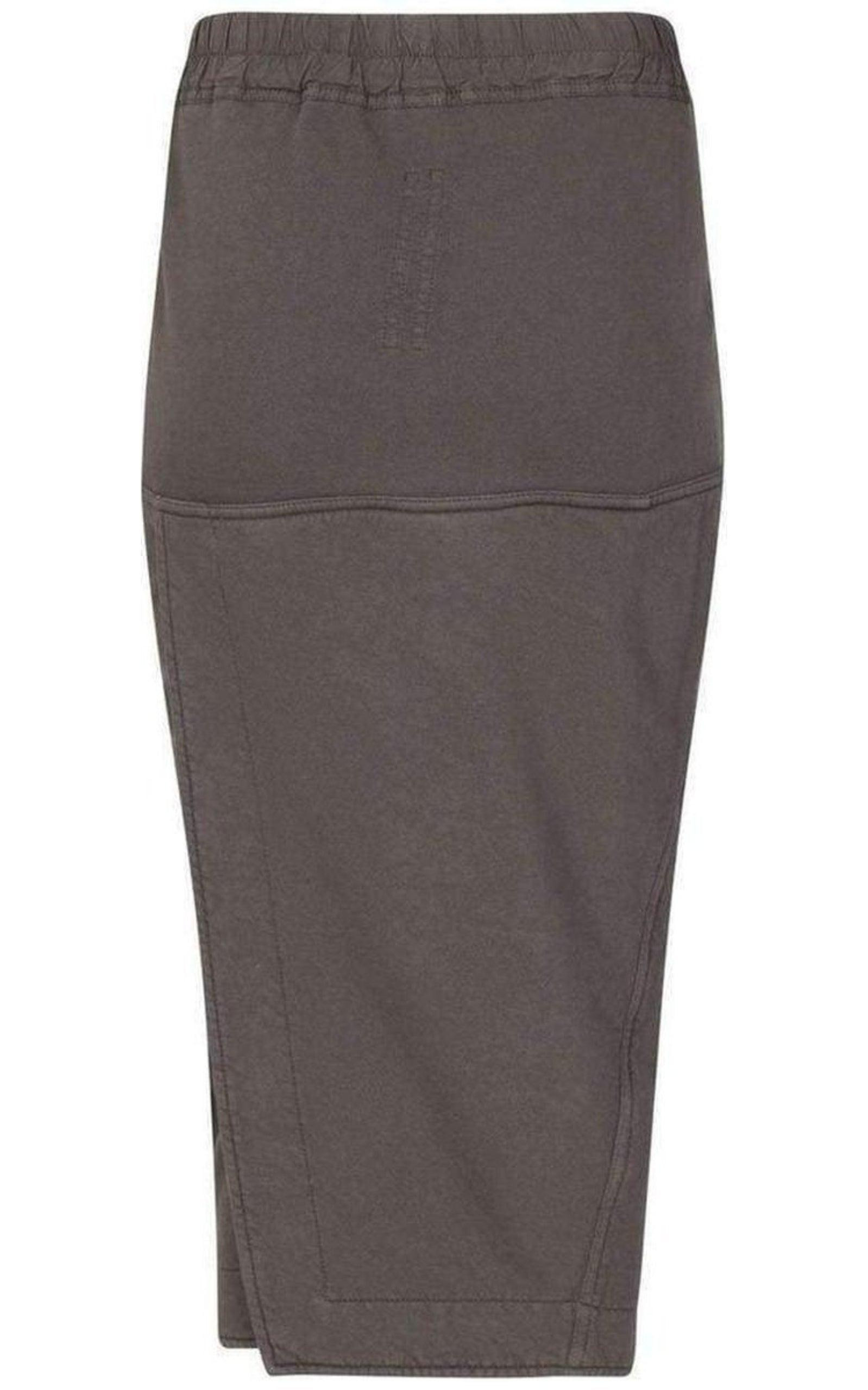 Cotton Pillar Grey Skirt - 6