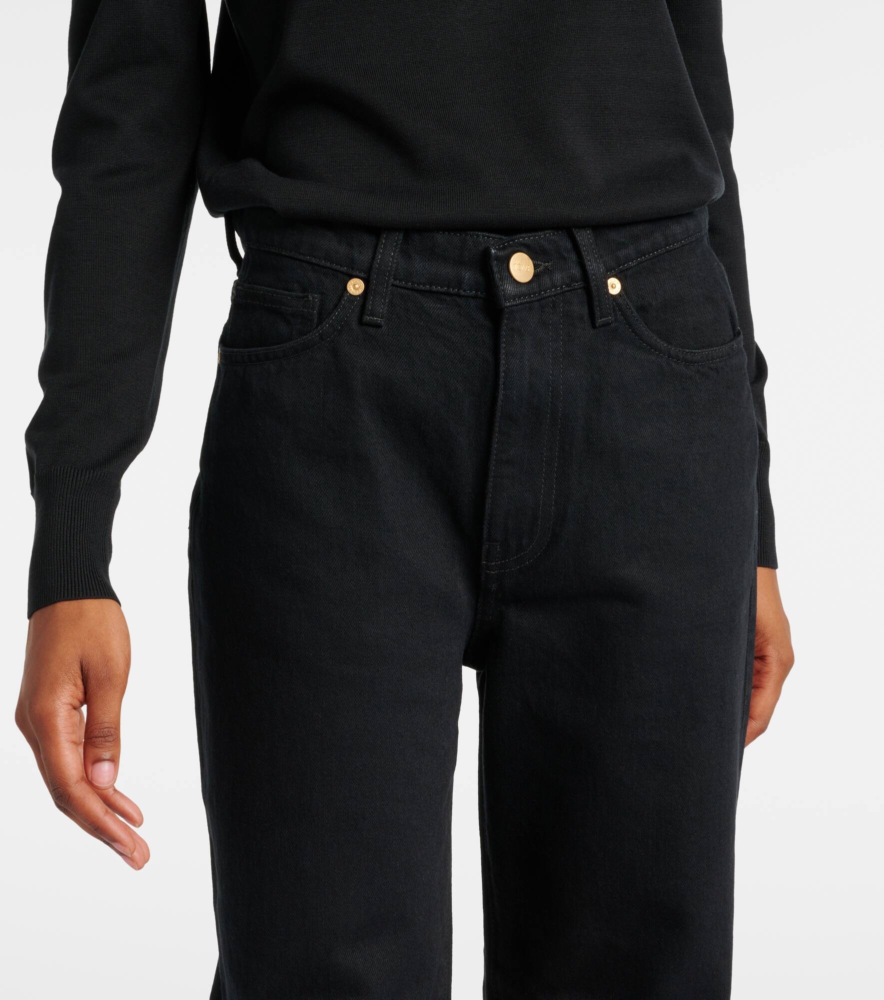 Sade mid-rise straight jeans - 5