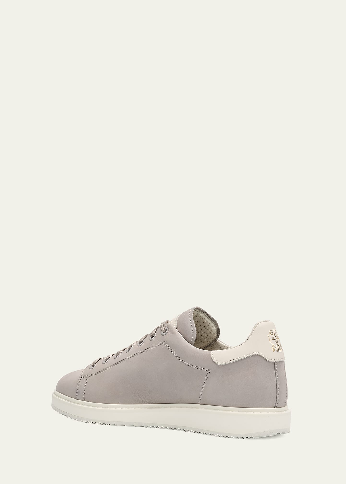 Men's Low-Top Leather Sneakers - 3
