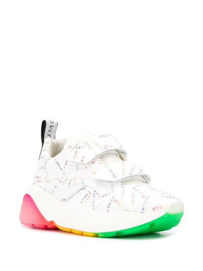 Stella McCartney Eclypse logo-stripe sneakers outlook