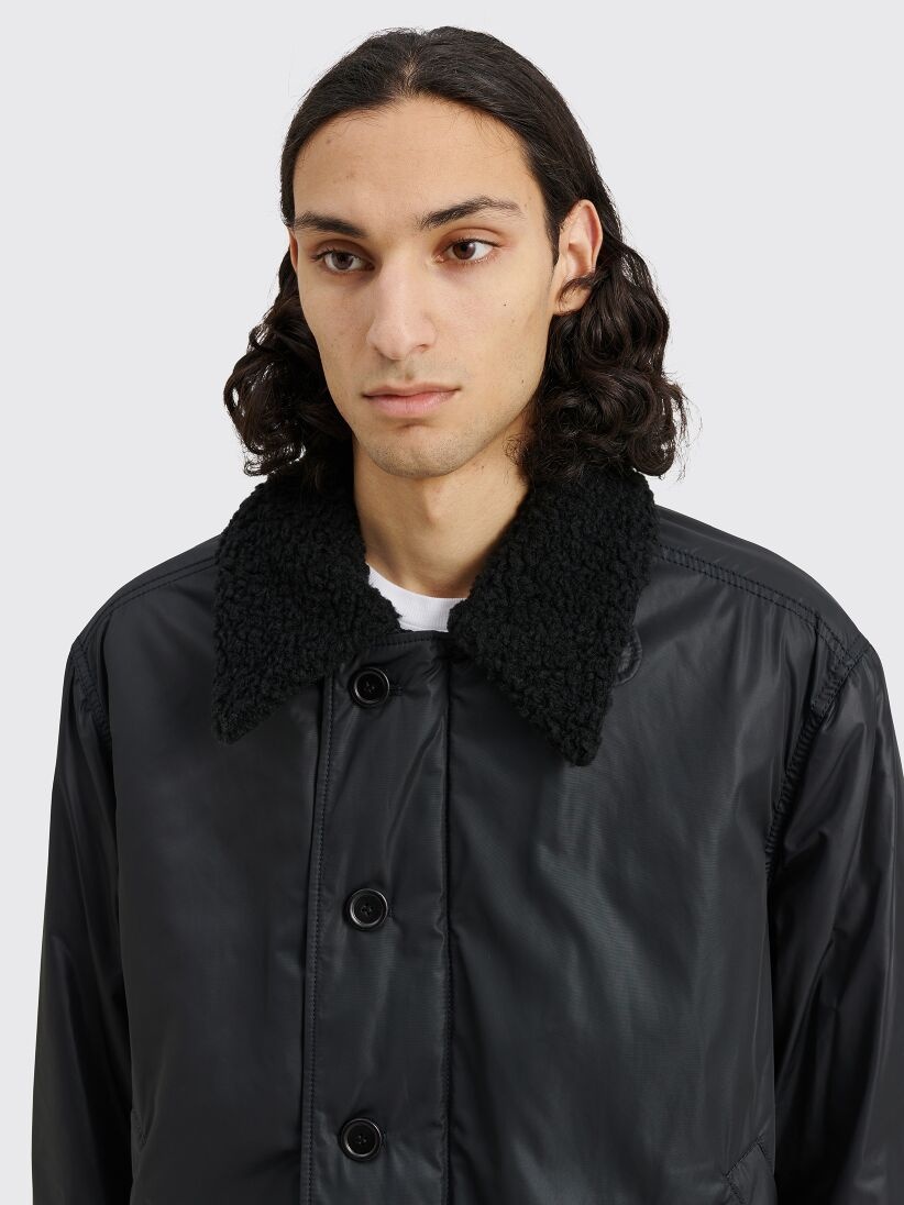 Our Legacy OUR LEGACY GRIZZLY JACKET MIRAGE TECH WAX BLACK