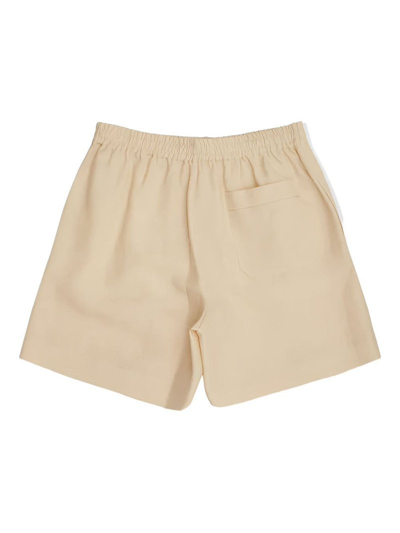 Valentino elastic-waistband side-stripe shorts outlook