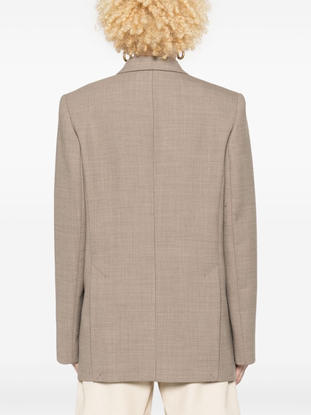 double-breasted blazer - 4