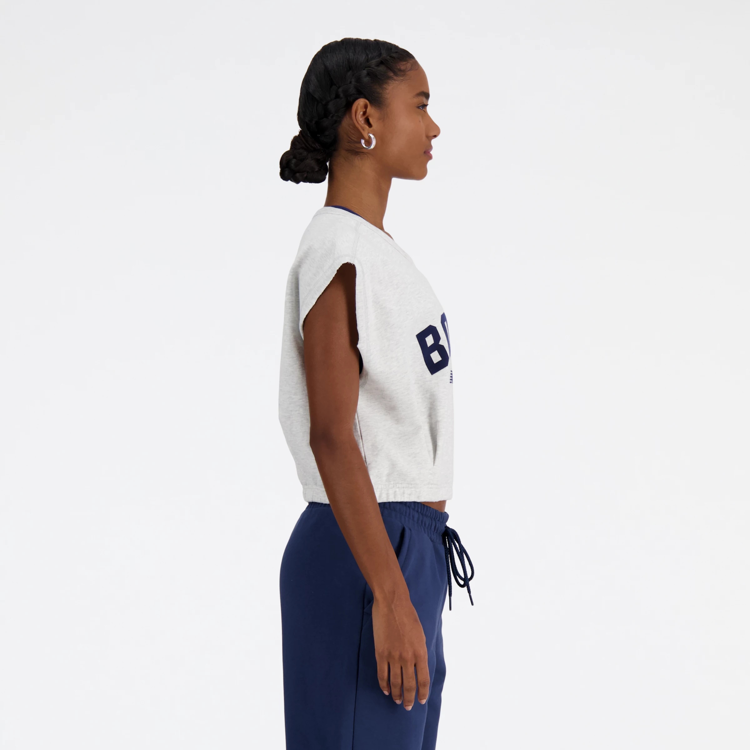 Heritage French Terry Crop T-Shirt - 3