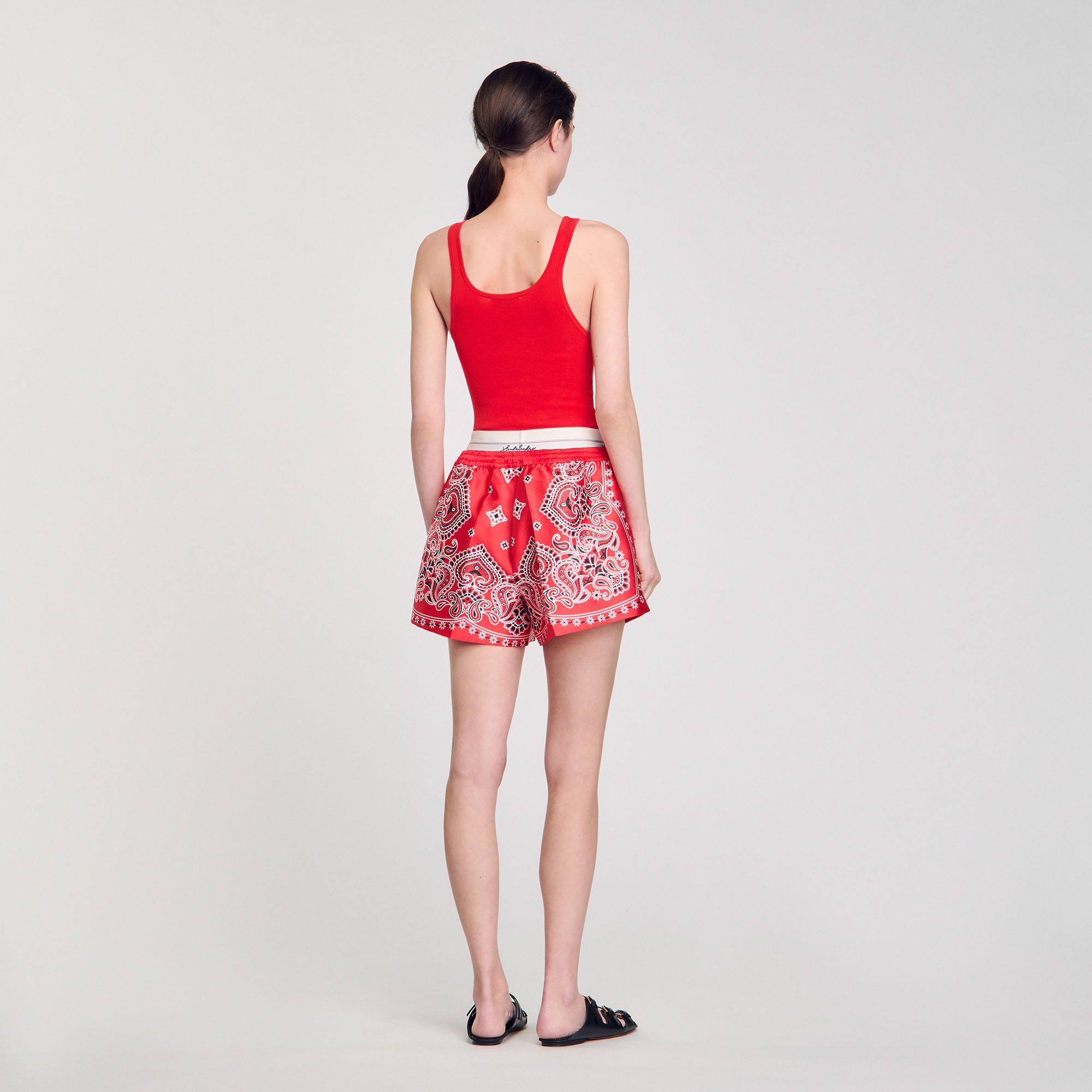 RIB KNIT VEST TOP - 5