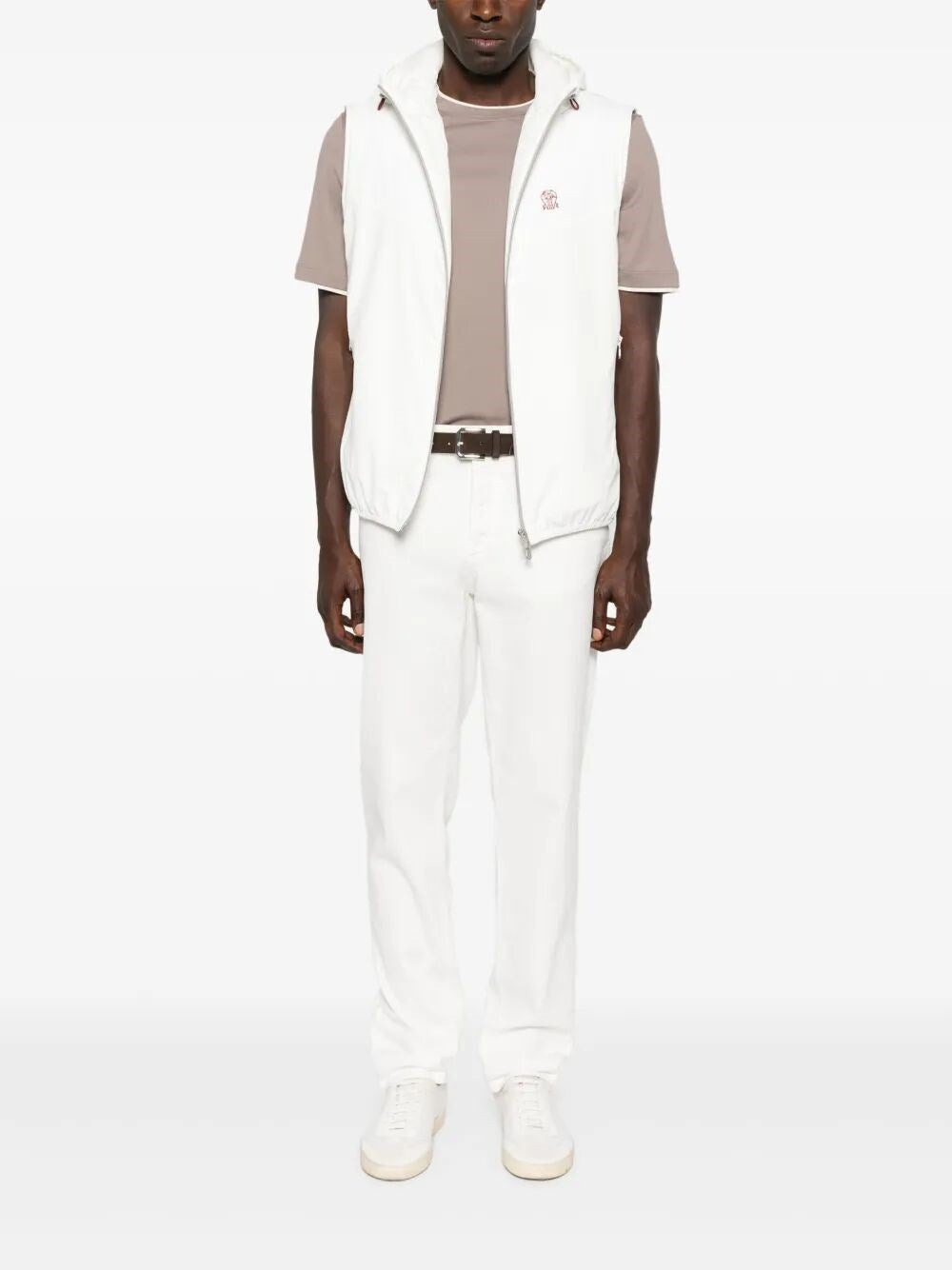 Brunello Cucinelli Men Nylon Vest With Padding - 2