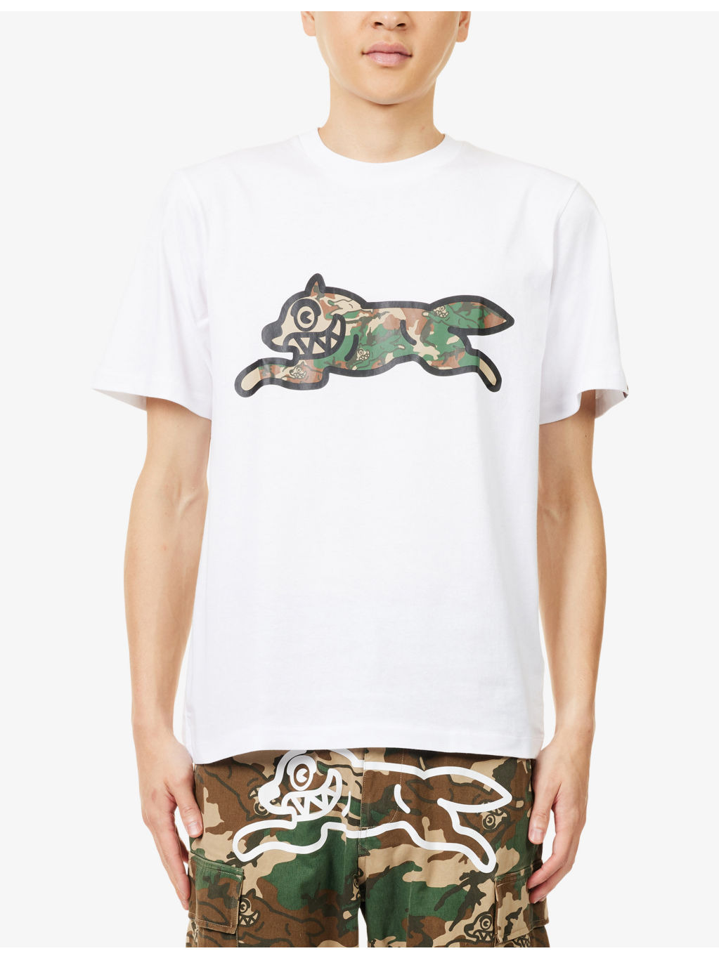 Woodland Running Dog Cotton-Jersey T-Shirt - 3