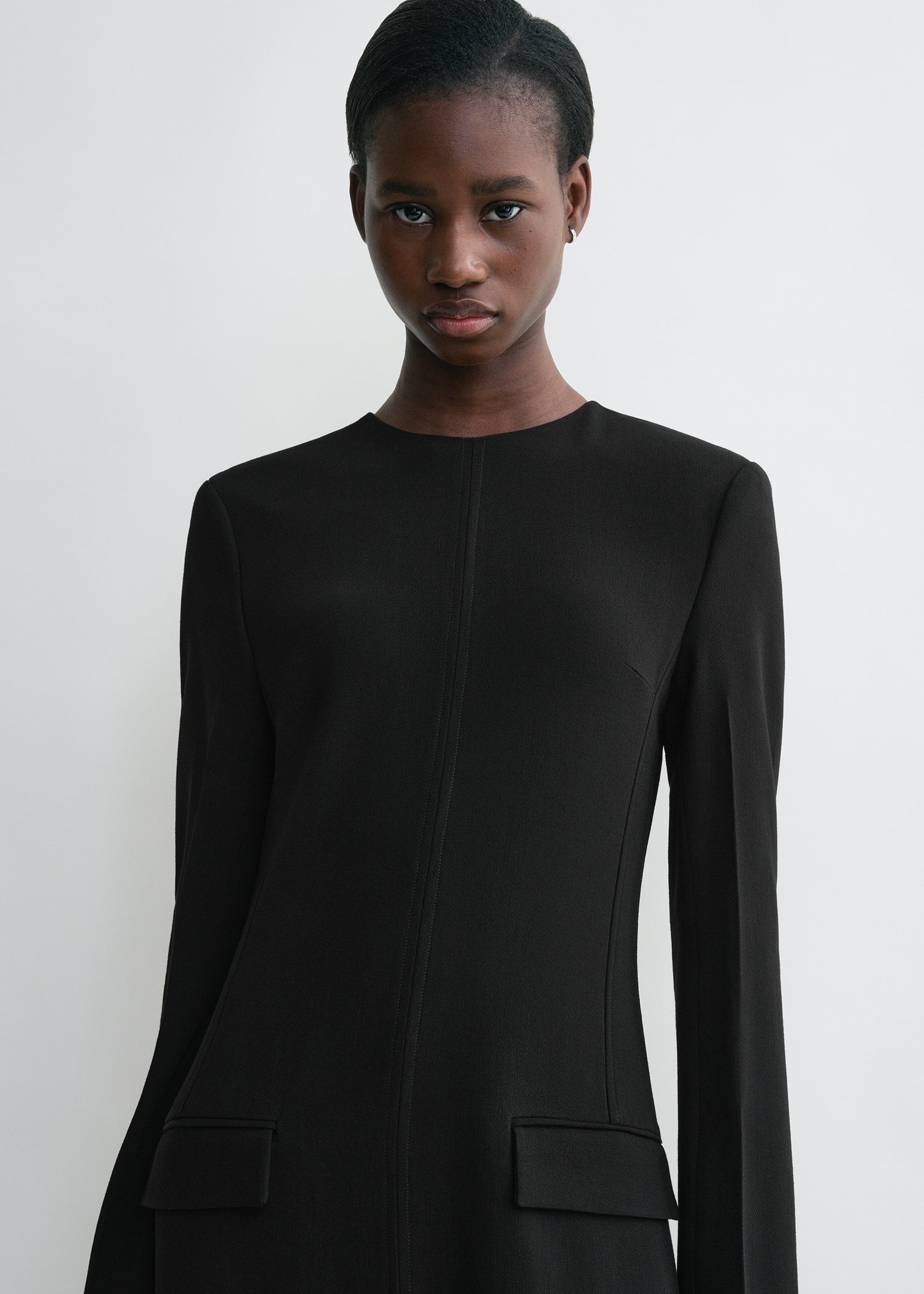 Pocket dress black - 5