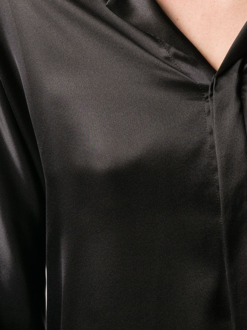 open collar silk shirt 5