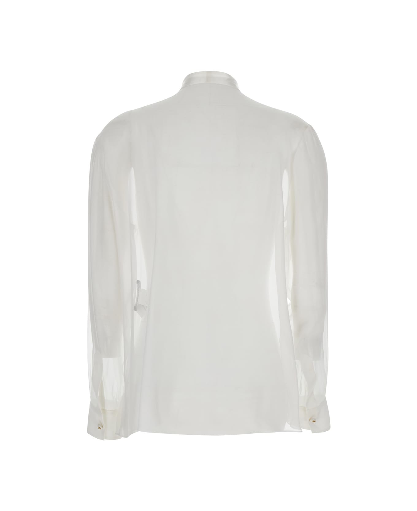 Silk Chiffon Shirt - 2