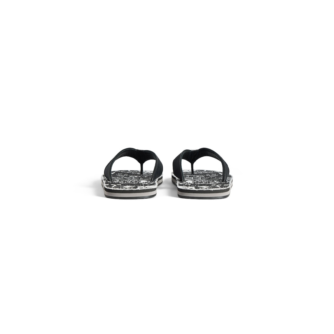 Men's Sunset Thong Flat in Black - 5