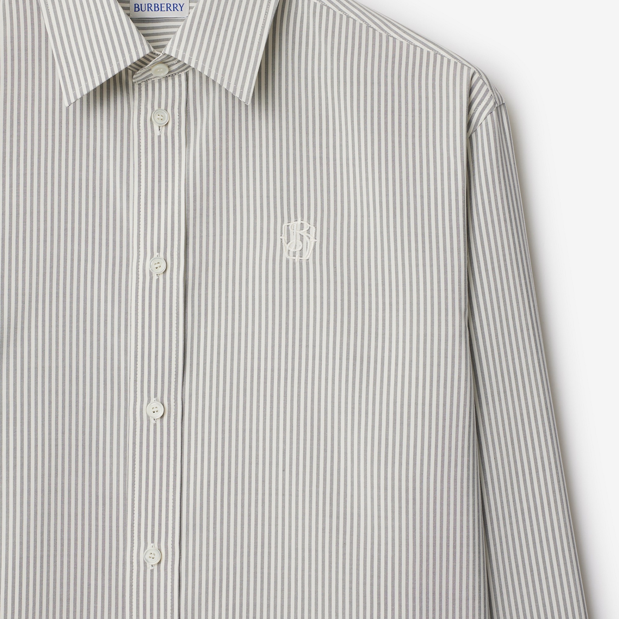 Striped Silk Shirt - 6