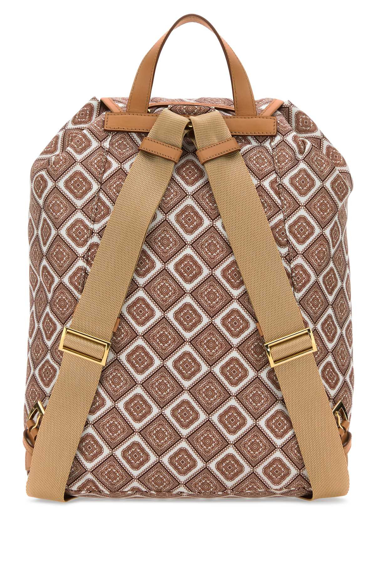 Prada Women Printed Re-Nylon Backpack - 3